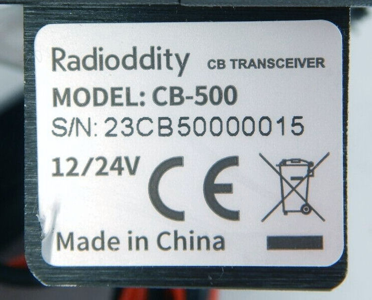 Radioddity CB-500