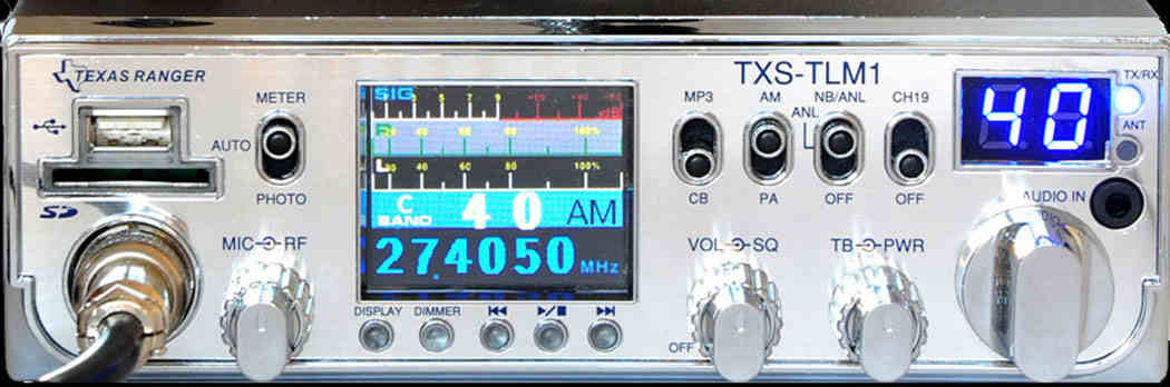 RadioPics Database - Citizen Band Radio (CB) - Ranger TXS-TLM1.
